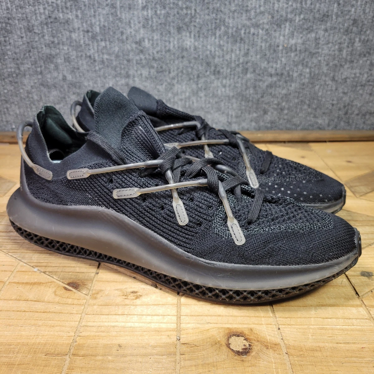 adidas 4D Fusio Triple Black for Sale | Authenticity Guaranteed | eBay