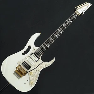 Used  Ibanez JEM7V-WH Mod SN.F420XX 1994 Electric Guitar - Picture 1 of 11