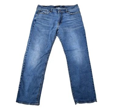 Lucky Brand Jeans Mens 34X30 (33x28 Meas) Blue 363 Vintage Straight Denim - Image 1 of 4