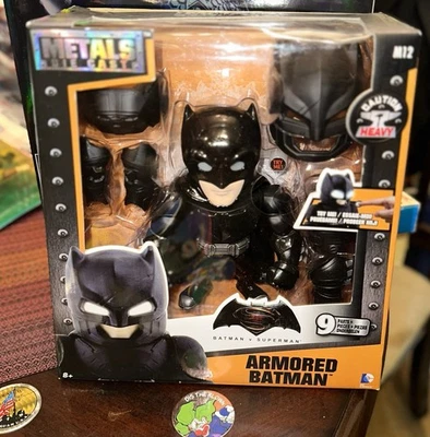 Figura de 6" de metal fundido a presión blindada "Batman" Batman vs Superman DC Comics en caja Foto 1 de 3