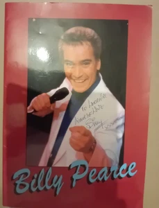 ORIGINAL AUTOGRAPHED TOUR PROGRAMME BILLY PEARCE Comedian - Picture 1 of 1