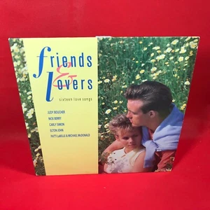 VARIOUS Friends & Lovers 1987 UK vinyl LP Elton John Carly Simon Dionne Warwick - Picture 1 of 4