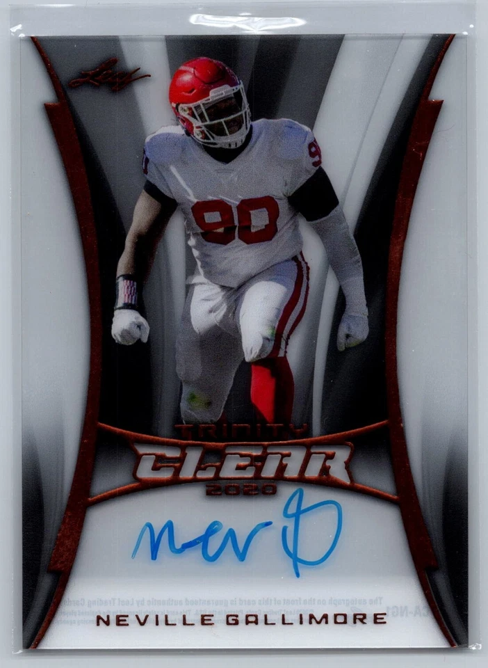 2020 Leaf Trinity Neville Gallimore Clear Auto CA-NG1 - Image 1 of 2