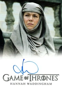 Tarjeta autógrafa Game of Thrones Legends of the Realm: Hannah Waddingham como Unella - Imagen 1 de 1
