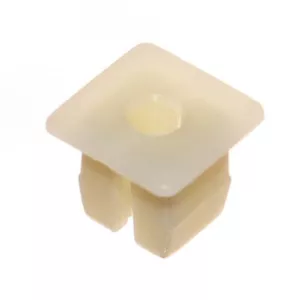 12er Set Karosseriedübel Spreizmutter Clipse Weiss Verkleidung Dübel Mutter Neu - Bild 1 von 1