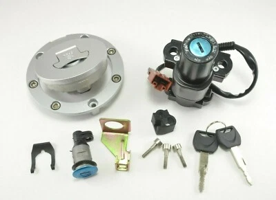 Interruptor de encendido bloqueo tapa de gas combustible y llave para Honda CBR1000RR 2004-2007 Foto 1 de 4