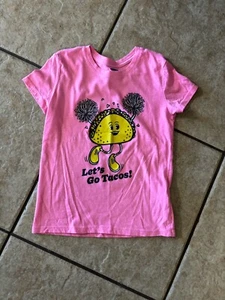 Let’s Go Tacos Girls Old Navy Shirt 6-7 - Picture 1 of 2