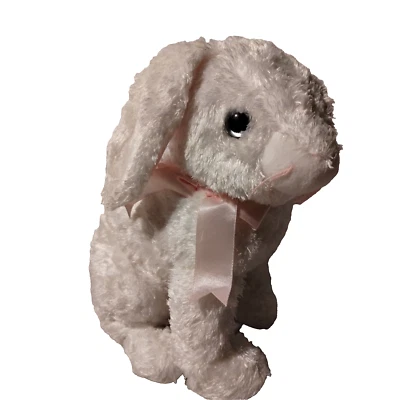 TY Beanie Buddies Collection White Soft Bunny Rabbit Floppy Ears 9 inches tall - Image 1 of 4