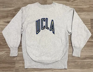 Gr. XL - Vintage 90’s UCLA Bruins Reverse Weave Grey Champion Sweatshirt - Bild 1 von 8