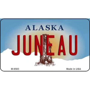 Juneau Alaska State Neuheit Metallmagnet M-9583 - Bild 1 von 1