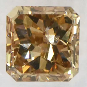 Diamante Corte Radiante Natural Elegante Marrón Suelto 1.00 Quilates SI2 IGI Certificado - Imagen 1 de 6