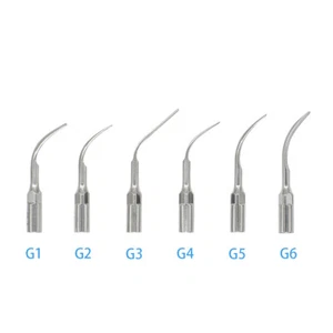 6 Stück/Packung Dental EMS Specht Ultraschall Scaler Handstück Skalierung Spitzen G1-G6 - Bild 1 von 7