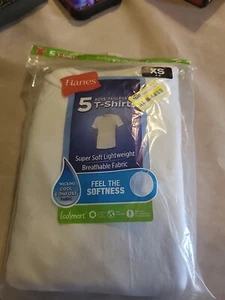 Boys' T-Shirt, White, X Small, White, Size XS 4-5 - Picture 1 of 2