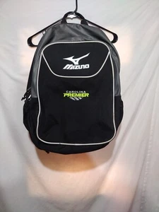 Mizuno Black Aerostrap Soccer Baseball Sports Shoes Laptop Backpack Black - Picture 1 of 6