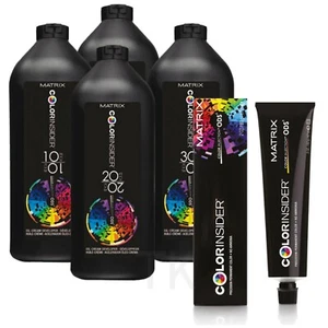 MATRIX COLOR INSIDER 2oz PERMANENT HAIR COLOR / CREAM DEVELOPER (CHOOSE YOURS) - Picture 1 of 36