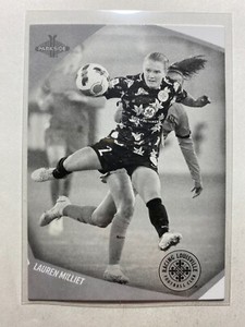 Lauren Milliet 2022 Racing Louisville FC Black & White #58 Parkside NWSL Card