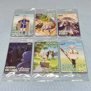 English White Black Freer "Go First" + "Go Second" 6 Card Sealed Promo Set - Imagen 1 de 1
