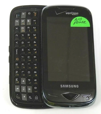 Samsung Reality SCH-U820 - Black ( Verizon ) Cellular Slider Phone - Image 1 of 3