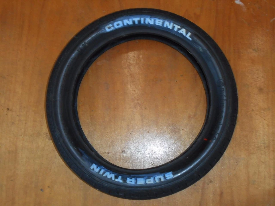 82-83 HONDA GL1100 GOLDWING CONTINENTAL FRONT TIRE RWL 120/90-18 WHITE LETTER - Image 1 of 4