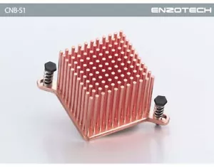 Enzotech CNB-S1 One-Piece Copper Northbridge Heatsink - Picture 1 of 2