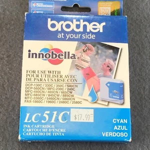 Cartucho de tinta cian Brother LC51C envío gratuito - Imagen 1 de 6