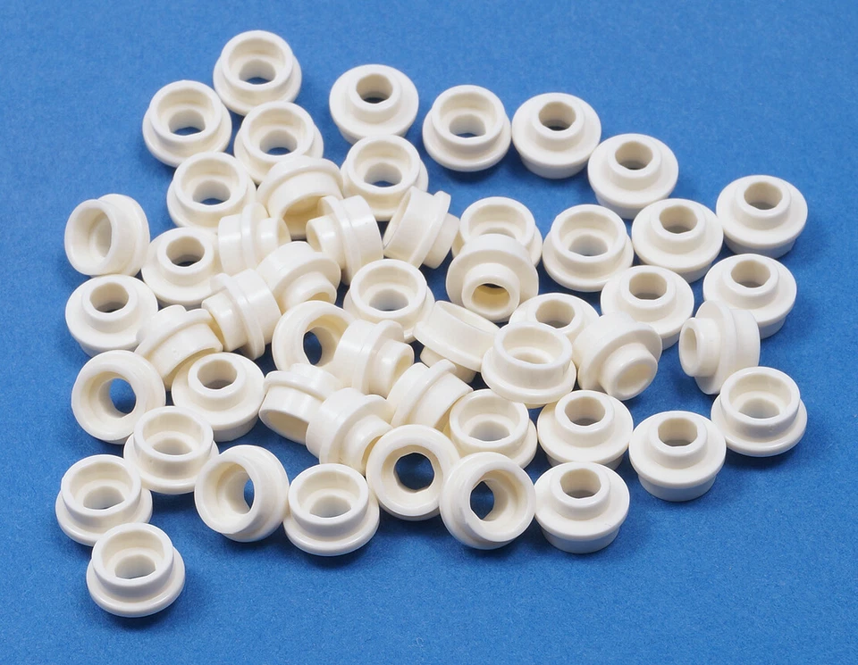 LEGO - 50 Rundplatten / Rund - Platten 1x1 mit Loch weiß / 85861 NEUWARE - Bild 1 von 1