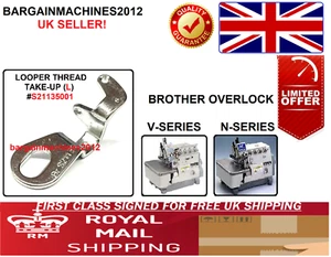 BROTHER N&V OVERLOCK  LOOPER THREAD TAKE-UP S21135001 INDUSTRIAL SEWING MACHNE - Picture 1 of 4