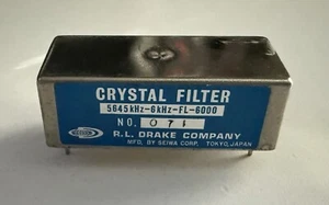 DRAKE R-4C FL-6000 AM 6kHz CRYSTAL FILTER - Zdjęcie 1 z 2