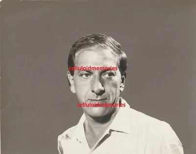 Original NBC Telop Bump Card Promo Photo 1950's Jack Klugman Odd Couple Star DBW - Image 1 of 3
