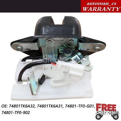 Se adapta a Honda Fit 2009-2014 hatchback bloqueo puerta trasera actuador maletero pestillo EE. UU. Foto 1 de 4