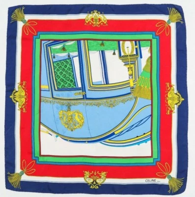 Hermosa bufanda vintage "CELINE" Foto 1 de 4