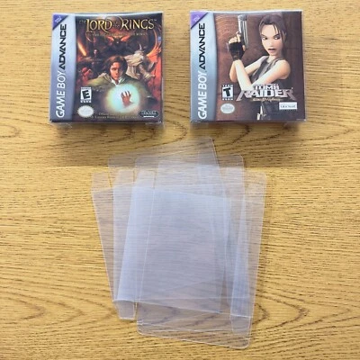 3 Box Protectors for Nintendo Game Boy Virtual / Advance / Color Boxes Cases CIB - Image 1 of 3