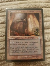 1x MTG Magic The Gathering TCG Cabal Coffers Land - Rare - Torment