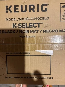 Keurig - K-Select Single-Serve K-Cup Pod Coffee Maker - Matte Black - Picture 1 of 6