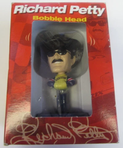 2002 RICHARD PETTY - TOP SECRET - BOBBLE HEAD - IN BOX Cover