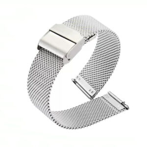 New 10-24mm Quick Release Milanese Bracelet Stainless Steel Watch Band Strap