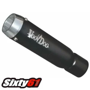 Voodoo Exhaust Suzuki GSXR 1000 2012-2014 2015 2016 Mini Meg Shorty Black Steel - Picture 1 of 3