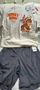 boys donkey kong set, tshirt, shorts, grayson threads, sz XL - Picture 1 of 4