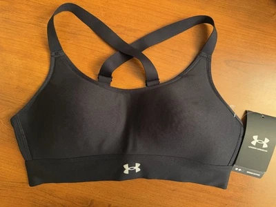 Under Armour Support Crossback 运动文胸 - S 码 - 全新带标签 - MSRP 50 美元! — 第 1/4 张图片