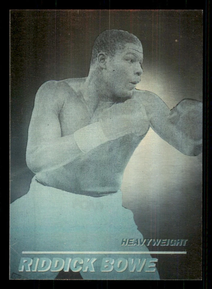 1992 Kayo Holograms #2 Riddick Bowe - Image 1 of 2