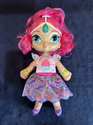 FISHER-PRICE Shimmer & Shine Genie 12” MUÑECO DE PELUCHE BRILLANTE habla canta FUNCIONA Foto 1 de 3