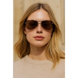 Miu Miu Cloud Shaped Sunglasses Women’s Brown Gradient Lenses – New with Tags - Picture 1 of 9