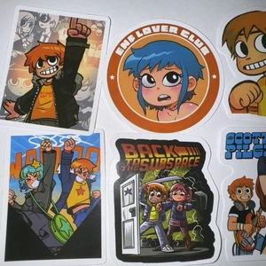 10 Adesivi Scott Pilgrim Vs The World Carini Kawaii Giappone Anime Giapponese Tv Show - Foto 1 di 4