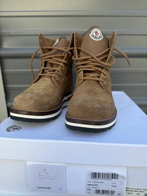 Moncler Hombres Botas (Vancouver) Talla 43 Marrón EE. UU. Talla 10 Foto 1 de 4