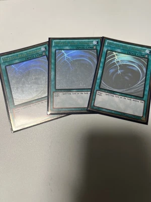 Mystical Space Typhoon (Ghost Rare) GLD5-EN038 X3 - Image 1 of 2