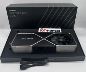 GeForce RTX 3090 Founders Edition 24GB scheda video con scatola originale - Foto 1 di 7