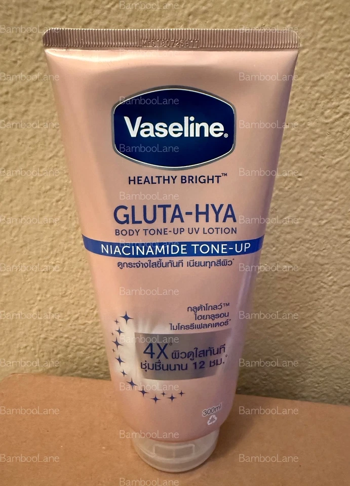 Vaselina Tailandia Gluta-Hya Body Tone-Up Loción UV Niacinamida Tonificación, 300 ml Foto 1 de 1