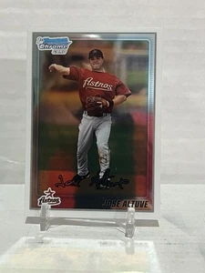 2010 Bowman Chrome #BCP137 Jose Altuve Prospects - Bild 1 von 2