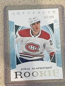 Juraj Slafkovsky Redeemed Rookies /999 #216 2022-23 Upper Deck Artifacts - Picture 1 of 2