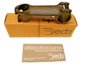 Deda Elementi ZERO 100 +/-8° Alloy Road Stem : BLACK ON BLACK - Picture 1 of 6